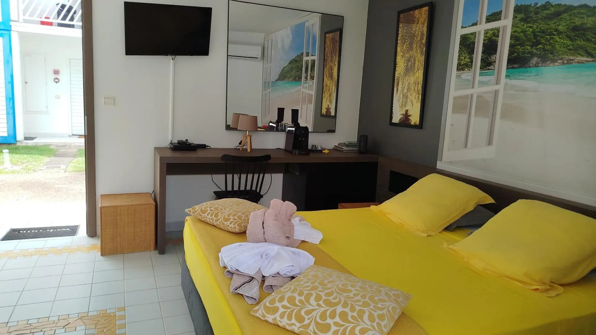 Studio avec GRANDE PISCINE, PLAGE Vanille Caraïbes Saint-Francois  Appartement Saint-Francois (Grande-Terre)